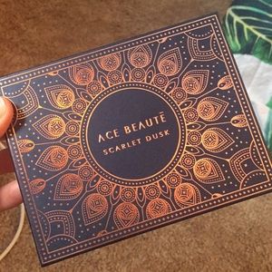 Ace Beaute Scarlet Dusk Palette- NEW!